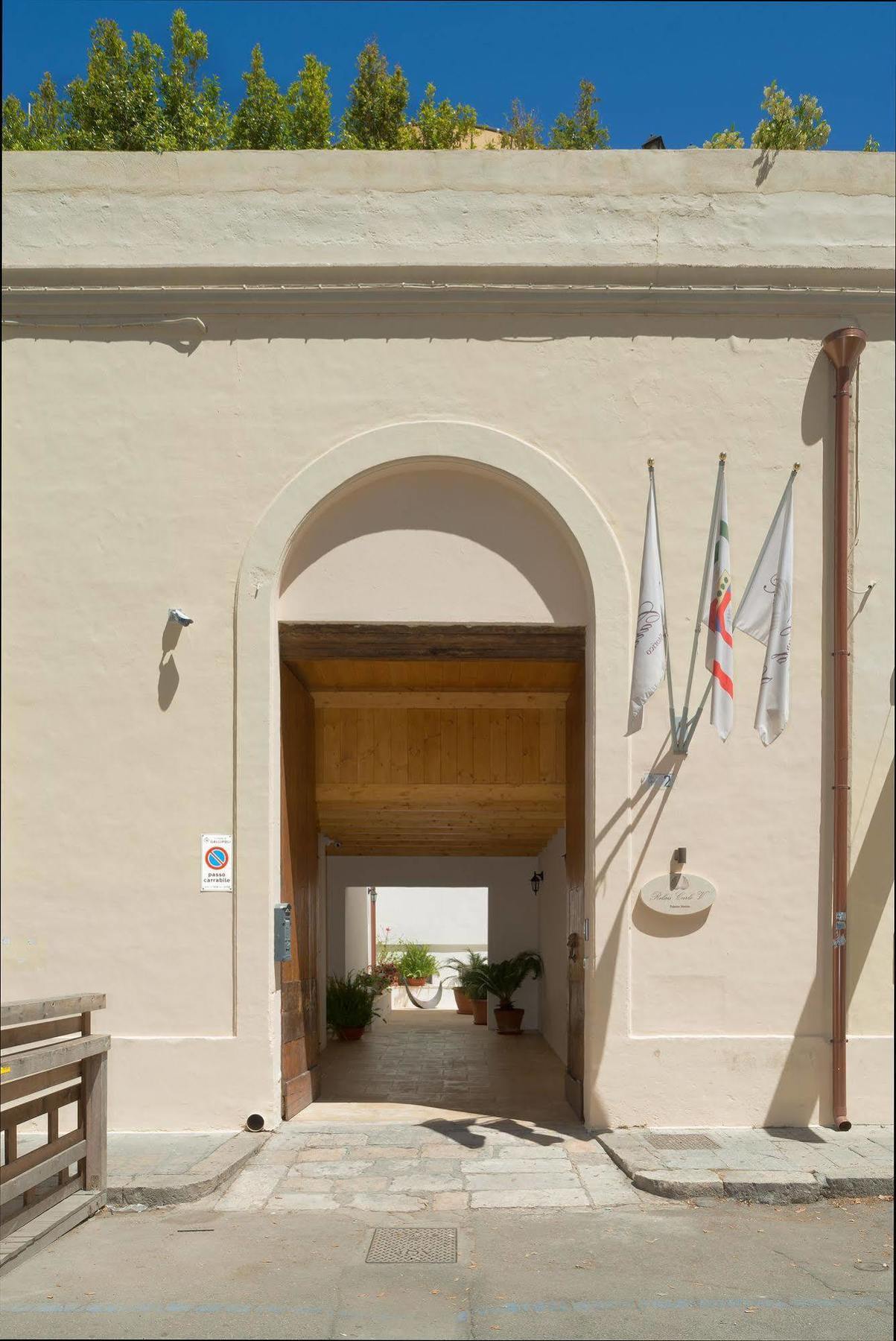 갈리폴리 Relais Carlo V - Palazzo Storico B&B 외부 사진